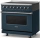 Viking® 5 Series 36" Squall Pro Style Induction Range with Polished Chrome Trim-2