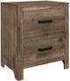 Homelegance® Mandan Weathered Pine Nightstand-0