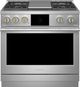 Monogram® 4 Piece Stainless Steel Dual Fuel Kitchen Package-2