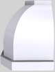Vent-A-Hood® Designer Series 48" White Wall Mounted Range Hood-2