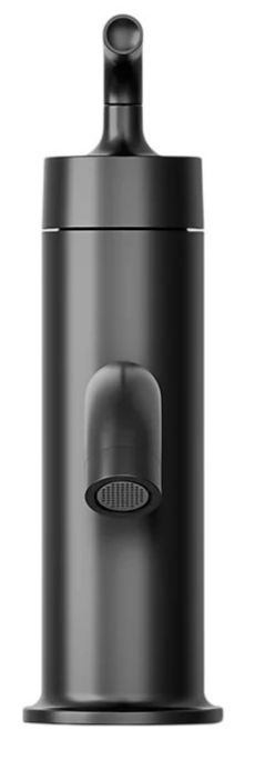 KOHLER® Purist® Matte Black Single-Handle Bathroom Sink Faucet with Straight Lever Handle-1