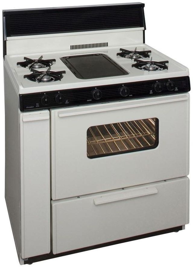 Premier 36" Biscuit Pro Style Gas Range-1