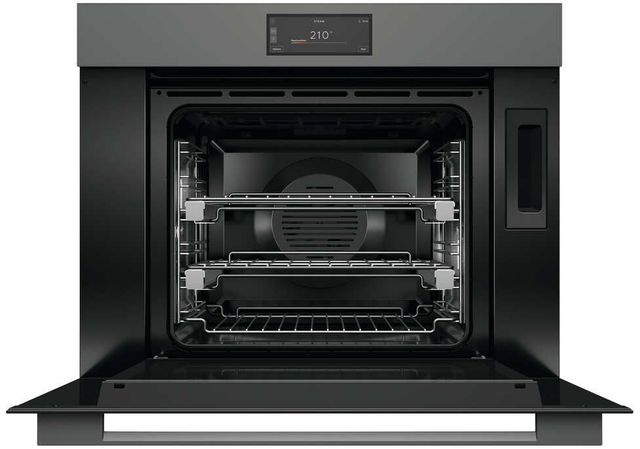 Fisher & Paykel Series 11 Minimal 30" Grey Glass Combination Steam Oven-1