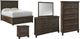Signature Design by Ashley® Johurst 5-Piece Grayish Brown Queen Storage Panel Bed Set-0