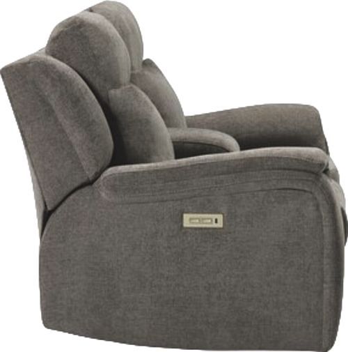 Palliser® Furniture Customizable Buckingham Power Reclining Loveseat with Console and Power Headrest-3