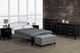 Titus Furniture Espresso 60" Queen Metal Bed-2
