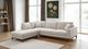 Furniture of America® Watton Light Gray Left Chaise Sectional-1