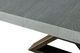 Century® Grand Tour Furniture Open Sky Gray Dining Table with Bronze Base-3