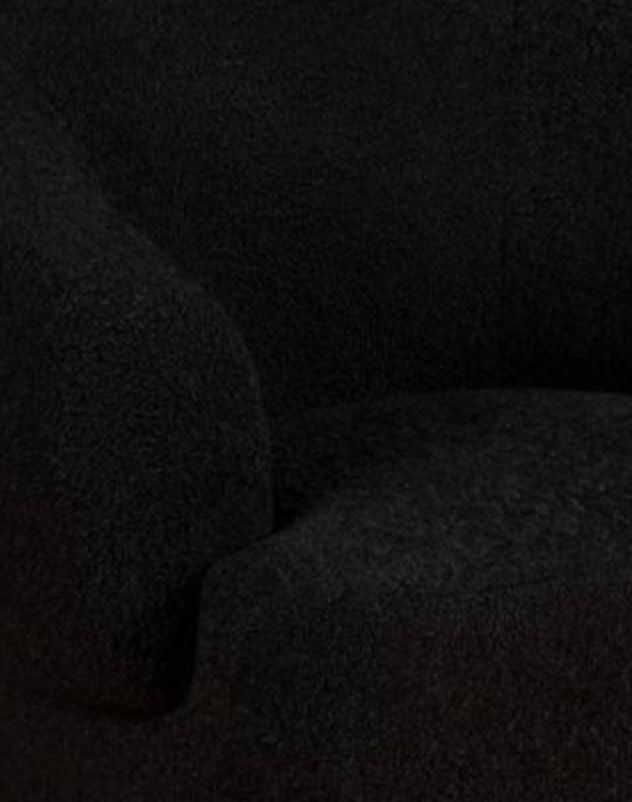 Home Trends & Design Gatsby Estelle Midnight Swivel Accent Chair-1