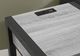 Monarch Specialties Inc. Black/Grey 24" End Side Table with 1 Drawer-3