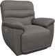La-Z-Boy® Joshua Gray Leather Power Rocking Recliner with Headrest-0