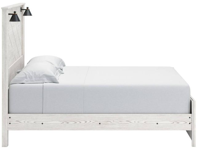 Signature Design by Ashley® Gerridan Gray/White King Panel Bed-2