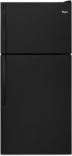 Whirlpool® 30 in. 18.3 Cu. Ft. Black Top Freezer Refrigerator