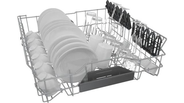 Bosch 300 Series 24" Stainless Steel Front Control Built In Dishwasher -3