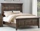 Winners Only® Daphne Gray Queen Panel Bed-0