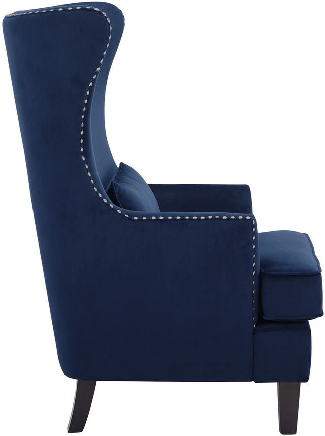 Mazin Furniture Tonier Blue Upholstered Accent Chair-2