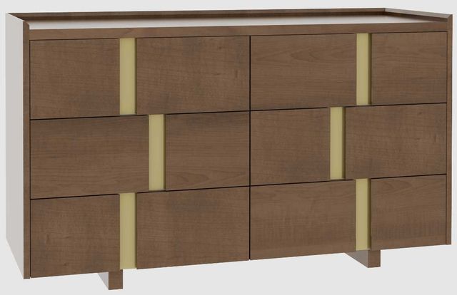 Country View Woodworking Verrado 55" Wood Legs Dresser-0