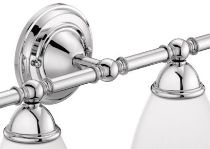Moen® Brantford™ Chrome Four Globe Bath Light-1