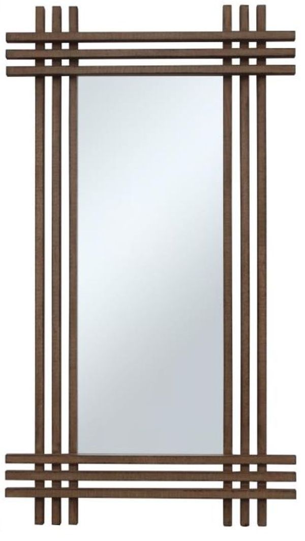 Nest Home Collections Selah Antique Natural Mirror -0