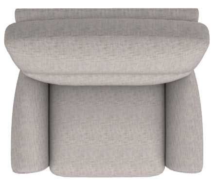 La-Z-Boy® Robin Smoke Power Reclining Chair and a Half with Headrest and Lumbar-4