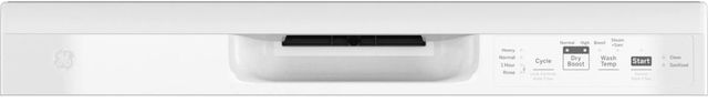 GE® 24" White Built In Dishwasher-3