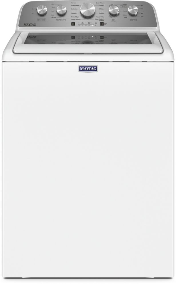 Laveuse à chargement vertical Maytag® de 5.5 pi³ - Blanc