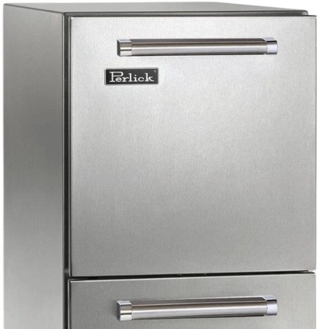Perlick® Signature Series 15" Stainless Steel Refrigerator Drawer-1