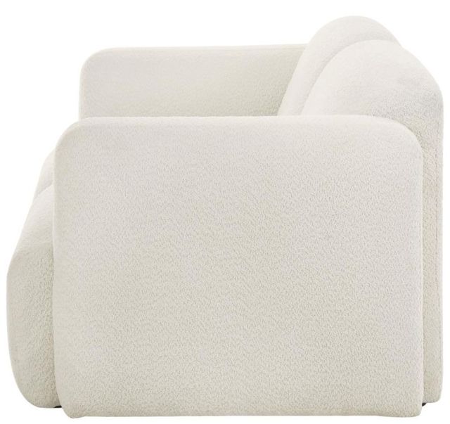 Coaster® Dorset White Upholstered Loveseat-3