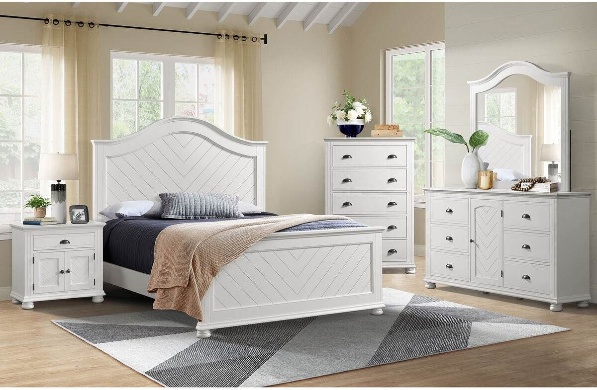 D-ROOM⭐️ Mc Ferran B785 4 pc Canora grey escher modern grey woodgrain