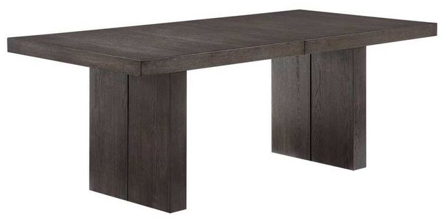 Steve Silver Co. Evan 5-Piece Green/Walnut Dining Table Set-1