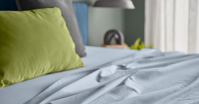 Tempur-Pedic® TEMPUR-Adapt® Luxe 5-Piece Sleepy Blue Egyptian Cotton Split California King Sheet Set-1