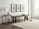 Sunny Designs™ Tuscany  Vintage Mocha Bench with Turnbuckle-1