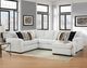 Affordable Furniture 6950 Shay 2-Piece Arctic U-Shape Sectional-2