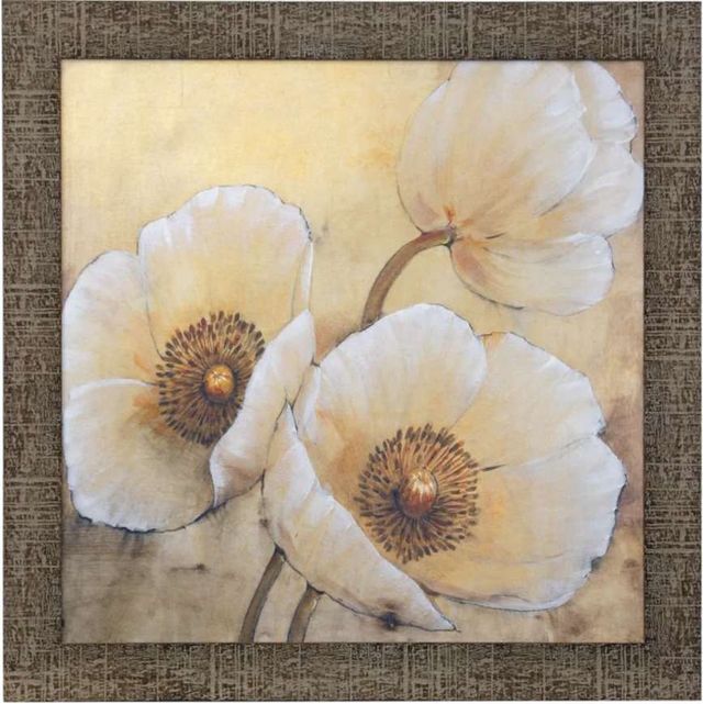 StyleCraft Highlights Brown/Golden Wall Art-0