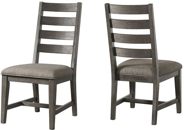 Intercon Foundry Gray/Pewter 22" Side Chair-1