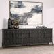 Classic Home Willmark Timeworn Black Sideboard-1