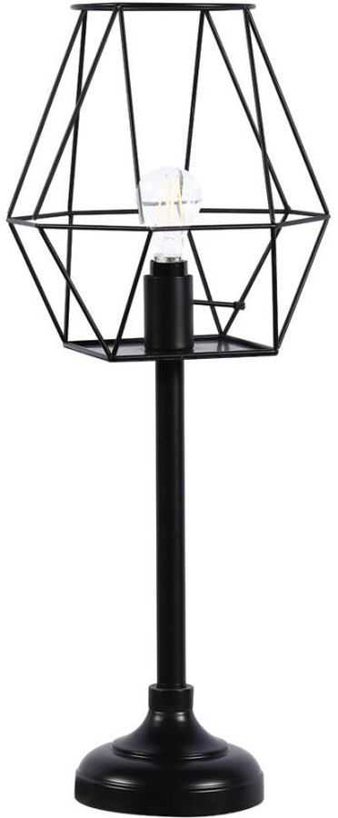 Coaster® Mariya Black Metal Open Shade Table Lamp-0