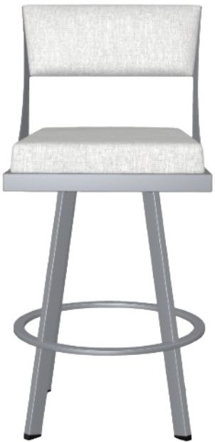 Amisco Customizable Fame Swivel Counter Stool-3