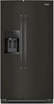 Whirlpool® 36 in. 28.7 Cu. Ft. Black Stainless Steel Side-by-Side Refrigerator-0