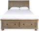 New Classic® Home Furnishings Allegra Pewter Eastern King Panel Storage Bed-3