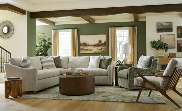 Craftmaster® Customizable CM Modern 41" Sectional-1