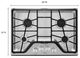 Maytag® 30" Stainless Steel Gas Cooktop-2