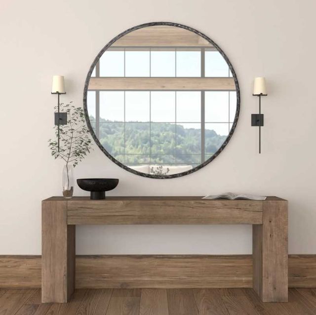 Classic Home Bristol Cafe Brown Console Table-1