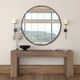 Classic Home Bristol Cafe Brown Console Table-1