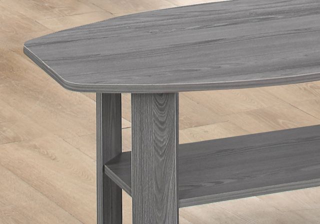 Monarch Specialties Inc. 3 Piece Grey Table Set-1