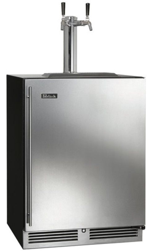 Perlick® C-Series 24" Panel Ready Built-in Outdoor Beer Dispenser-1