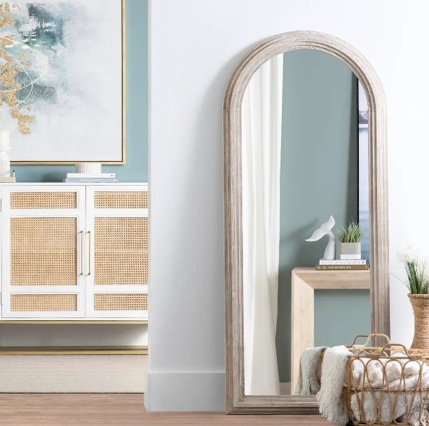 Crestview Collection Commack Natural Mirror-1