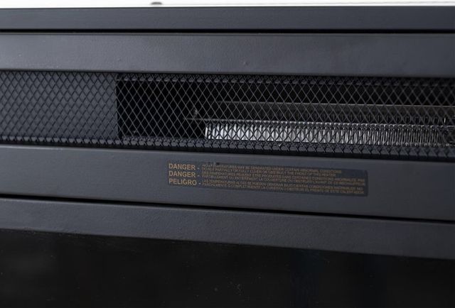 International Furniture Direct Hardrware EFP Black Electric Fireplace-3