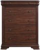 Elements International Phillipe Cherry 5-Drawer Chest-1