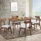 New Classic® Home Furnishings Morocco Walnut Brown 47" Rectangular Dining Table-1